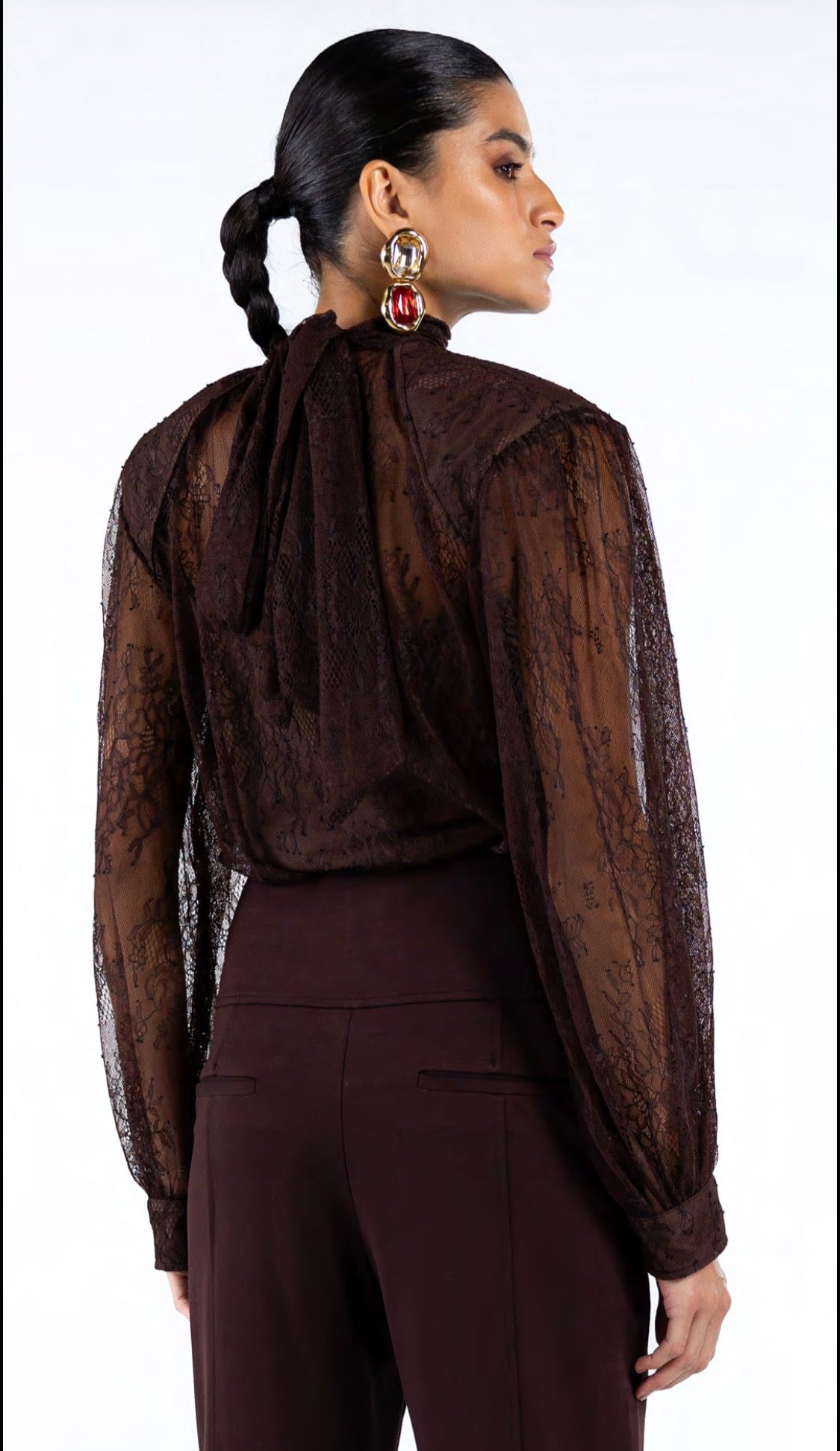 Blusa renda