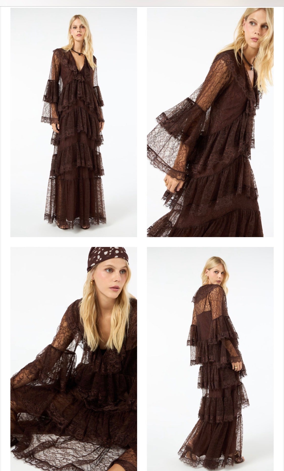 Vestido renda