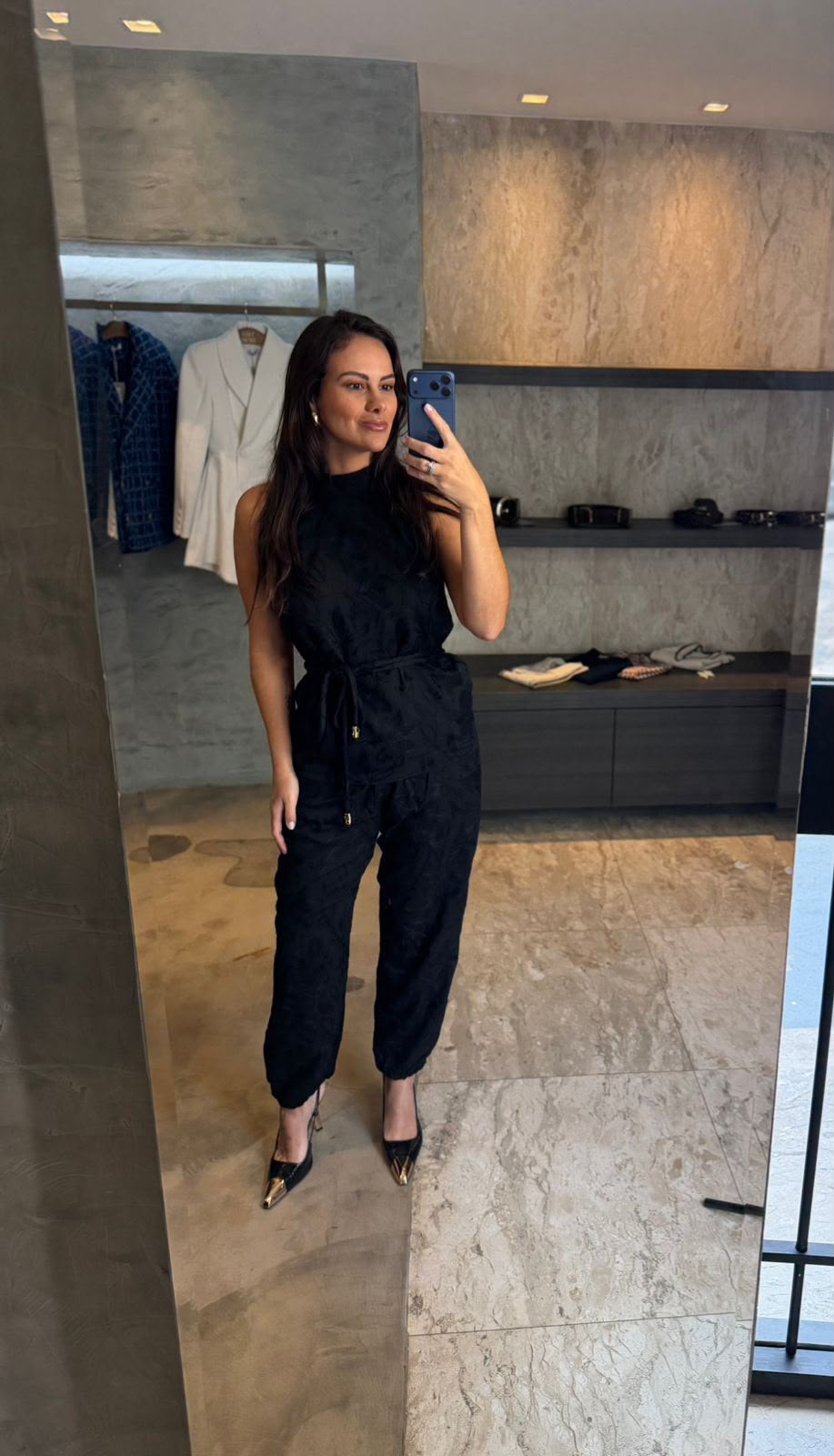 Conjunto bordado tunica e calça