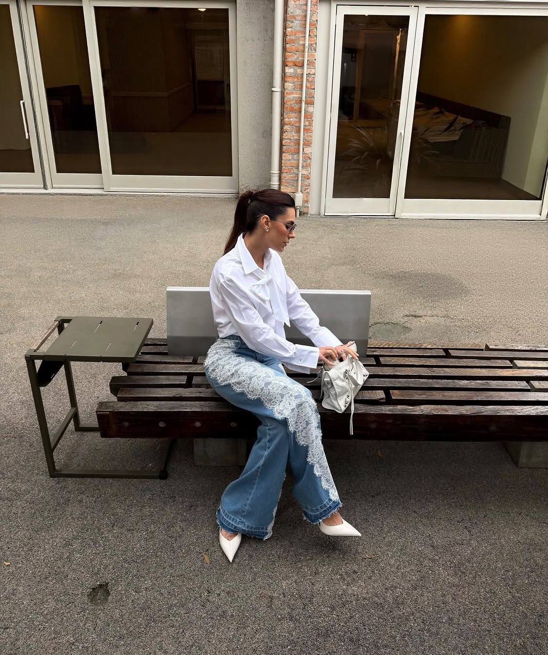Calça jeans Jade Magalhães