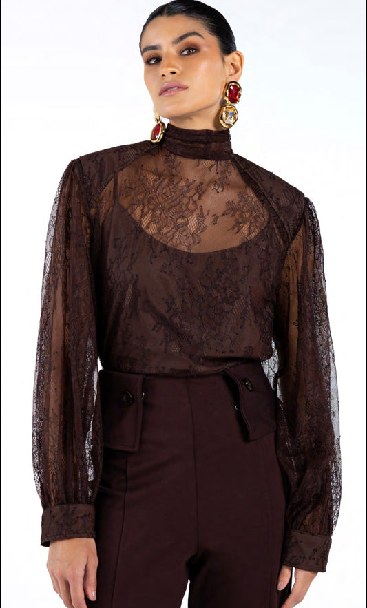 Blusa renda