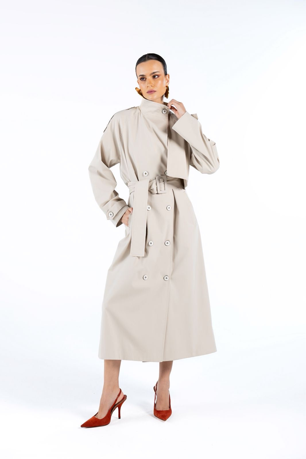 Trench coat bege