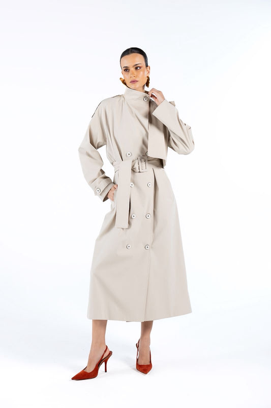 Trench coat bege