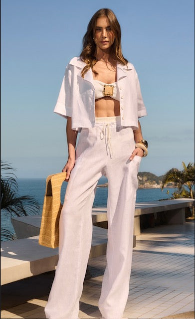 Biquíni de Tricot Off White