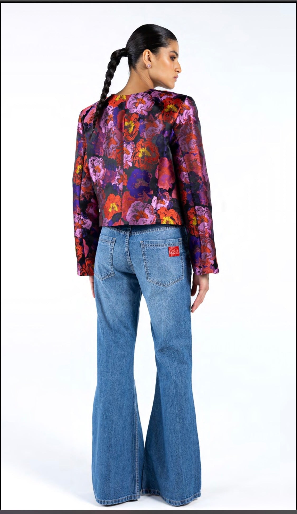 Calça Jeans Flare
