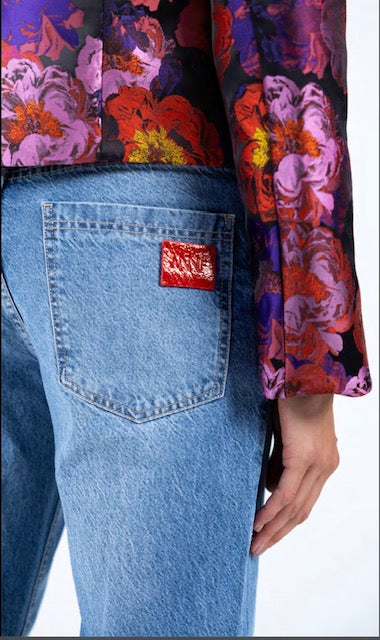 Calça Jeans Flare